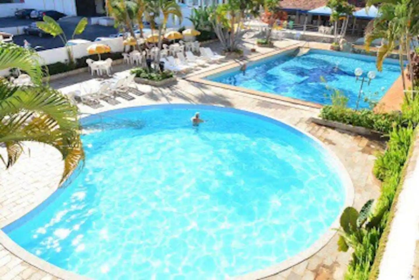 Acqua Ville Flat'S I Apto 202 - Com Sacada Caldas Novas Ngoại thất bức ảnh